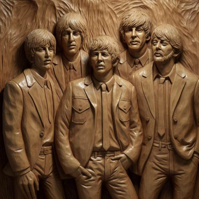 Characters (The Beatles 2, HERO_126) 3D models for cnc